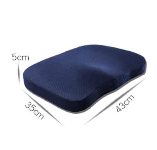 Contoured Seat Cushion for Posture Support & Sitting Comfort