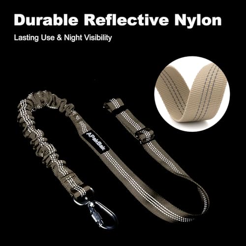 APakBak Dog Seat Belt for Car, Car Harness with Locking Aluminum Hook