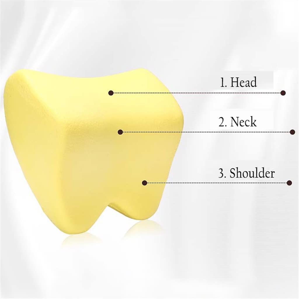Memory Foam Car Neck Headrest Pillow for Comfort & Support