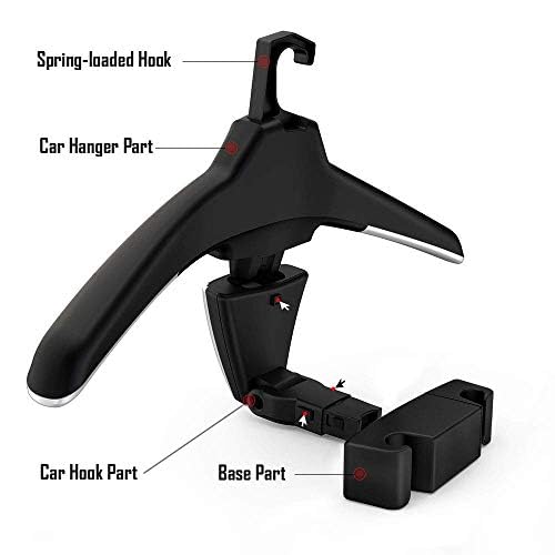Car Headrest Coat Hanger for Suits & Jackets
