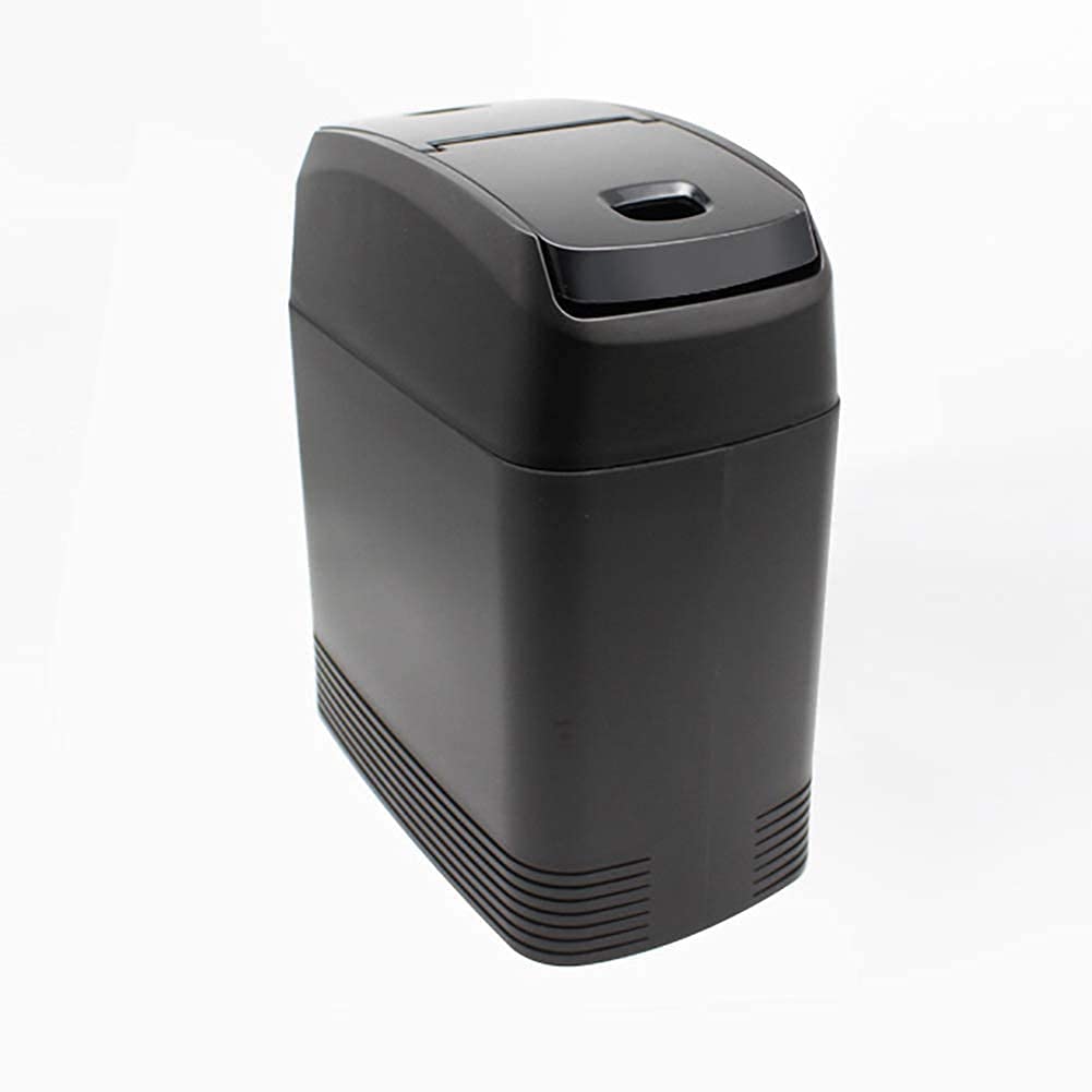 Portable Car Trash Can with Lid for Front Seat Organization