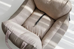 Waterproof Dog Car Seat with Cushioned Support for Small & Medium Dogs