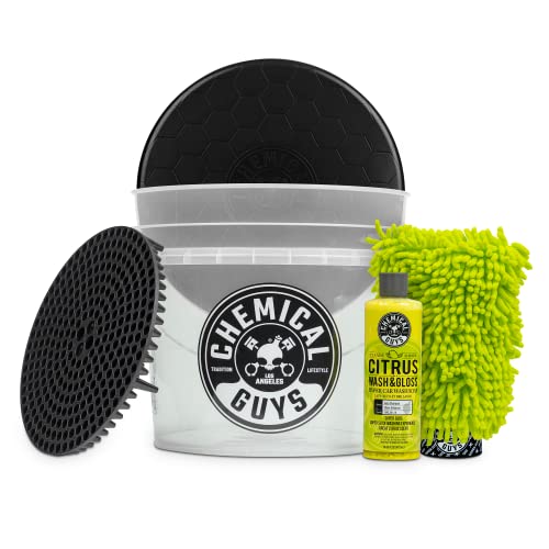 Scratch-Free Car Wash Detailing Bucket & Accessories Kit