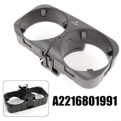 Non-Slip Silicone Center Console Cup Holder & Storage Rack