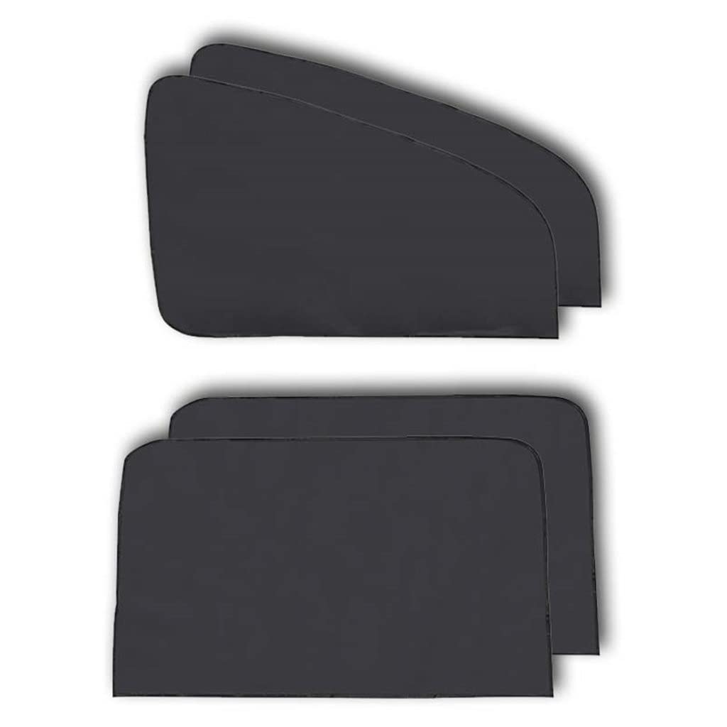 Universal Magnetic Mesh Car Window Sun Shades 4-Pack