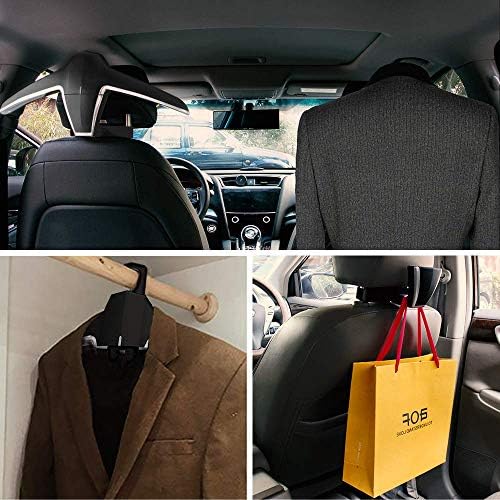 Car Headrest Coat Hanger for Suits & Jackets