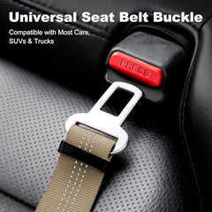 APakBak Dog Seat Belt for Car, Car Harness with Locking Aluminum Hook