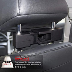 Car Headrest Coat Hanger for Suits & Jackets