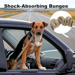 APakBak Dog Seat Belt for Car, Car Harness with Locking Aluminum Hook