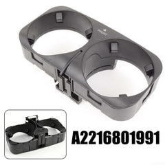 Non-Slip Silicone Center Console Cup Holder & Storage Rack