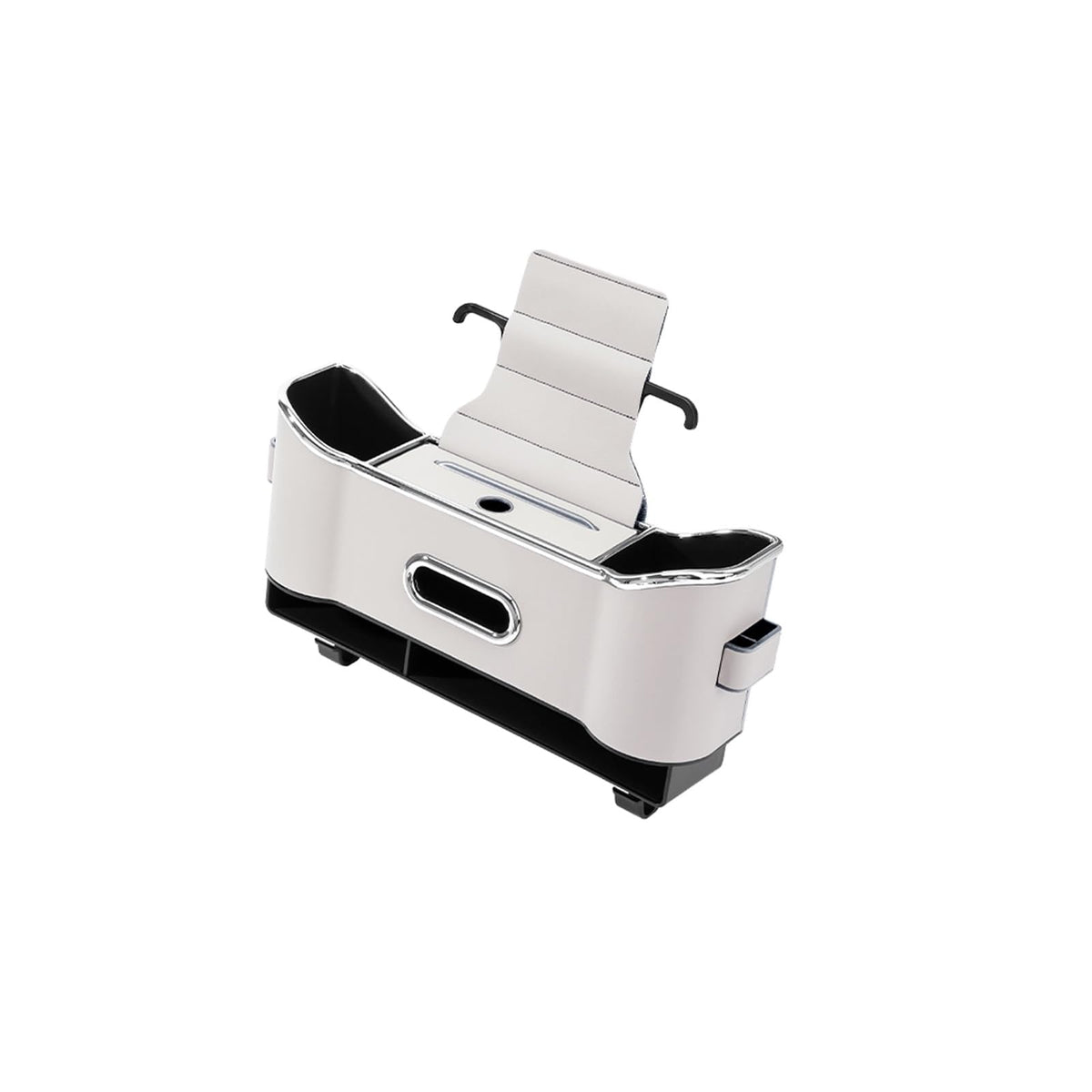 Multifunctional Car Seat Back Organizer with Cup Holder & Tissue Box