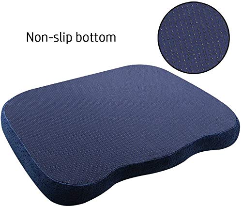 Contoured Seat Cushion for Posture Support & Sitting Comfort