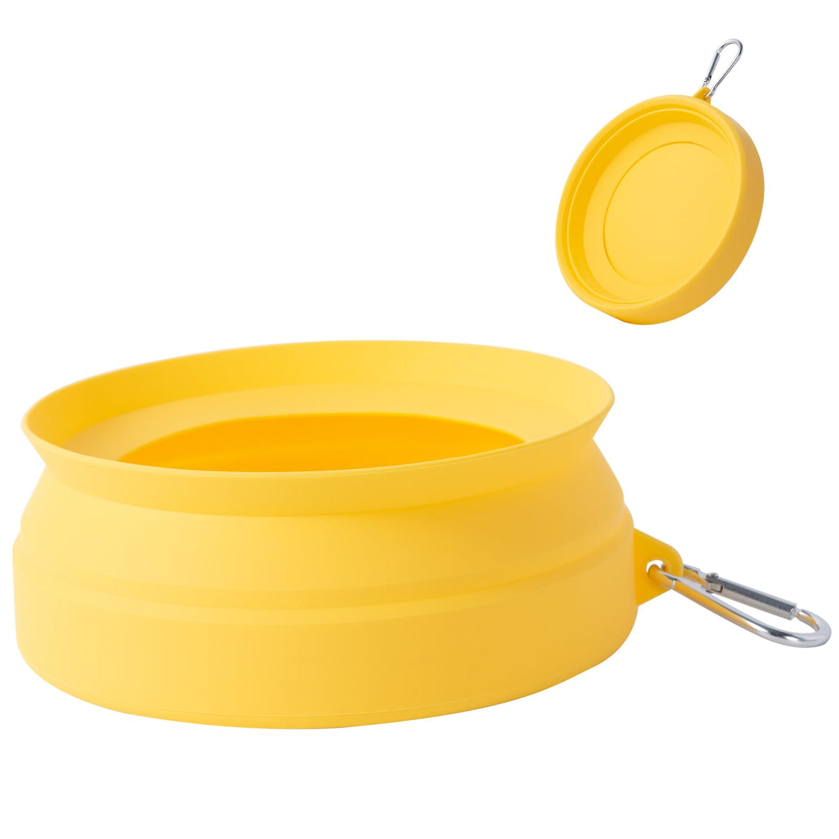 Collapsible Spill-Proof Dog Water Bowl for Car Travel