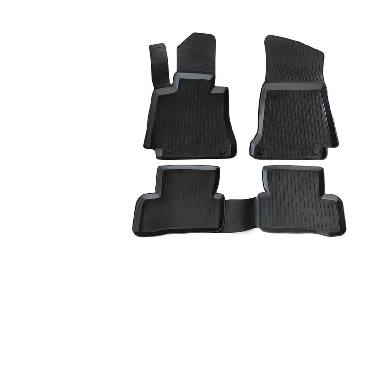 3D Non-Slip Car Floor Mats for Mercedes C-Class W204 2007–2014
