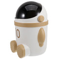 Astronaut Car Trash Can with Lid for Portable Vehicle Storage