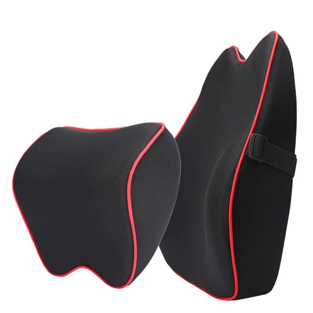 Memory Foam Car Neck Headrest Pillow for Seat Support & Comfort