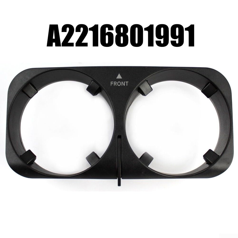 Non-Slip Silicone Center Console Cup Holder & Storage Rack