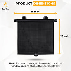 EcoNour Baby Car Window Shades