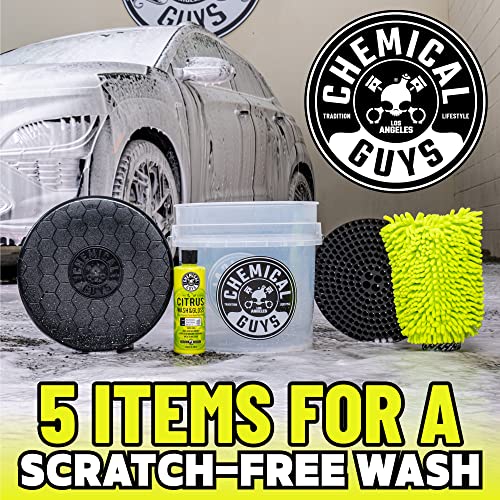 Scratch-Free Car Wash Detailing Bucket & Accessories Kit