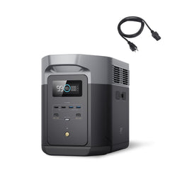 EF ECOFLOW DELTA 2 Max Portable Power Station, 2048Wh, 2400W