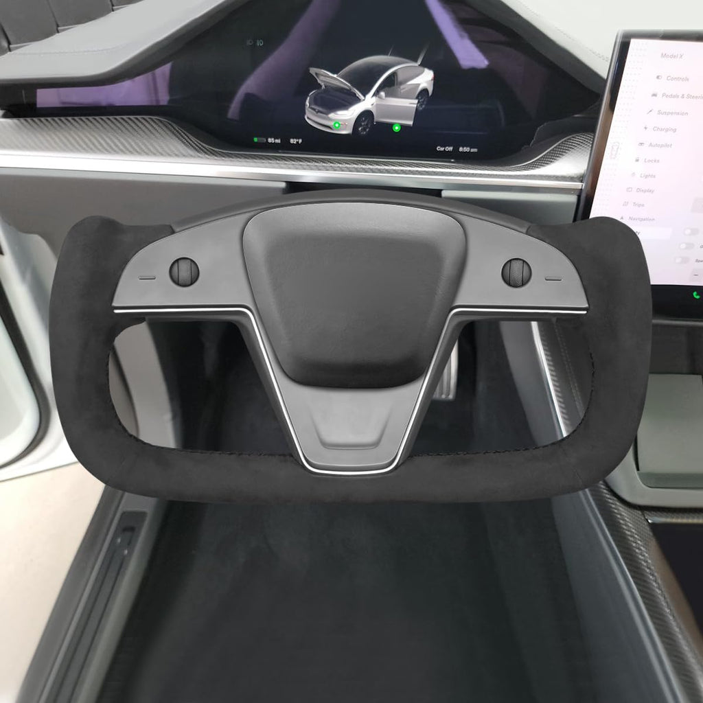 Yoke Steering Wheel Cover for Tesla Model S & Model X