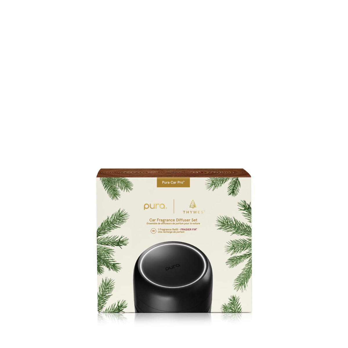 Car Air Freshener Diffuser with Fir, Cedarwood & Sandalwood Scent