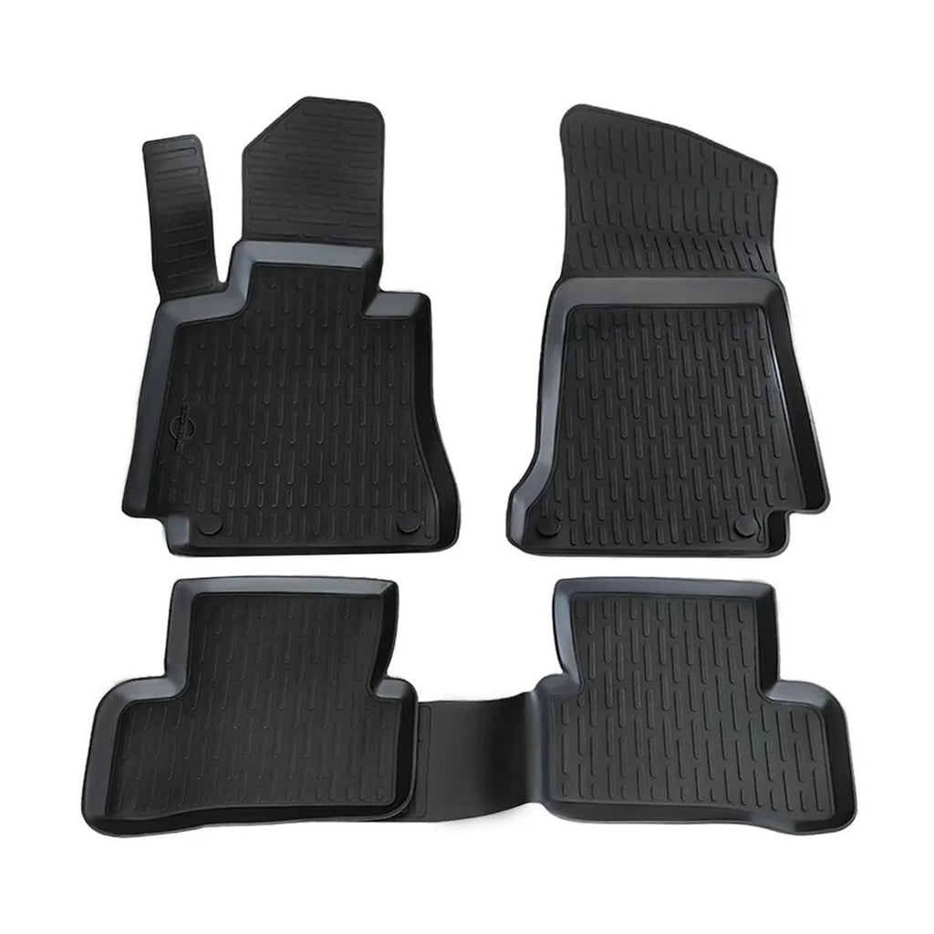 3D Non-Slip Car Floor Mats for Mercedes C-Class W204 2007–2014
