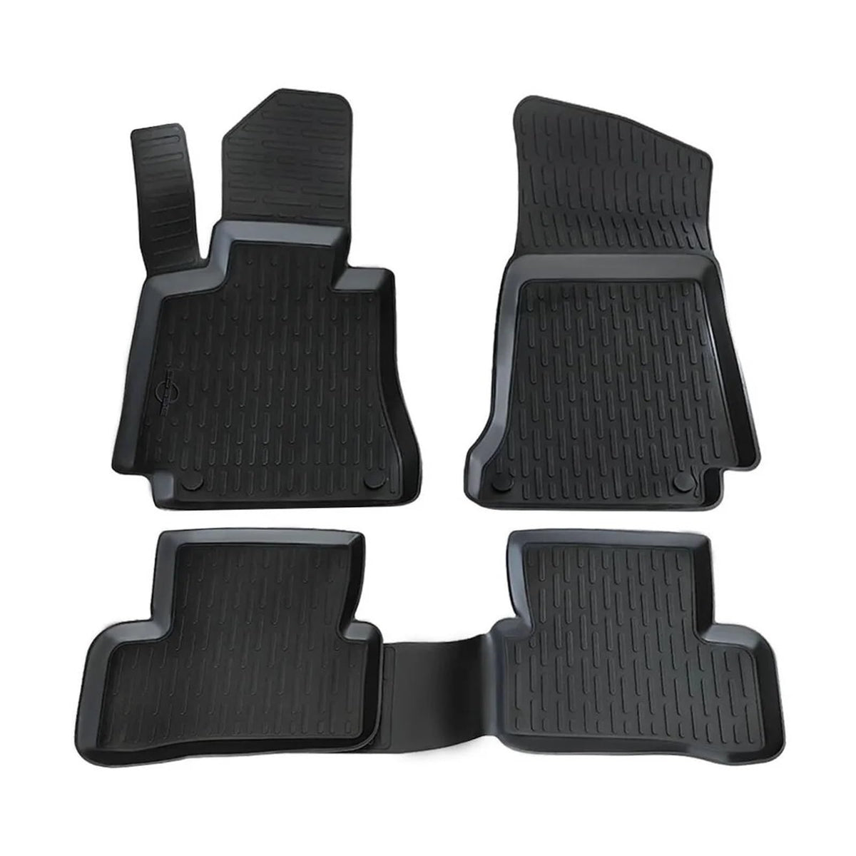 3D Non-Slip Car Floor Mats for Mercedes C-Class W204 2007–2014