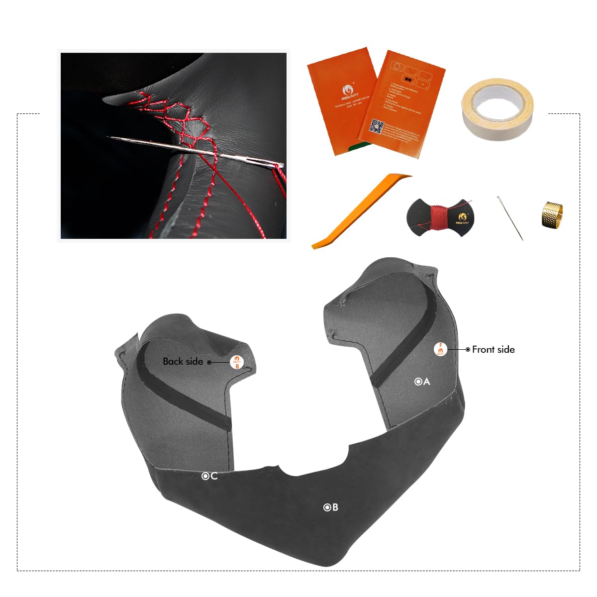 Yoke Steering Wheel Cover for Tesla Model S & Model X