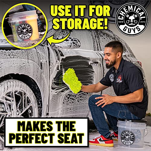Scratch-Free Car Wash Detailing Bucket & Accessories Kit