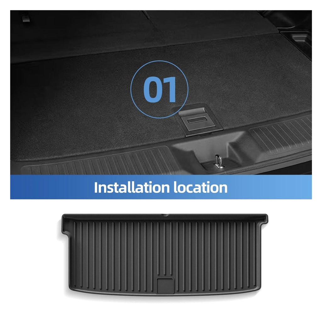 TPE 3D Floor Mats & Cargo Liner for Honda Pilot 2023–2024