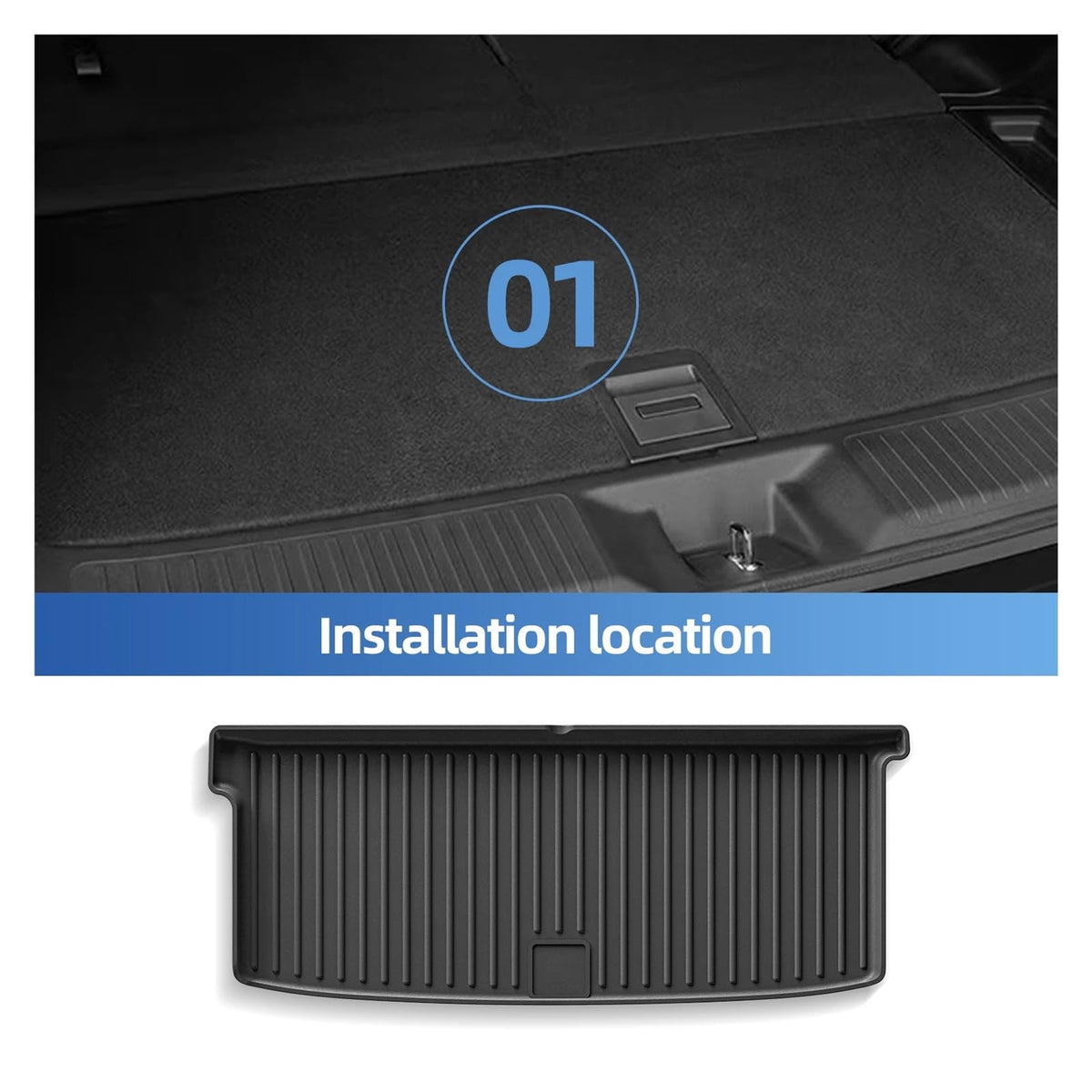 TPE 3D Floor Mats & Cargo Liner for Honda Pilot 2023–2024