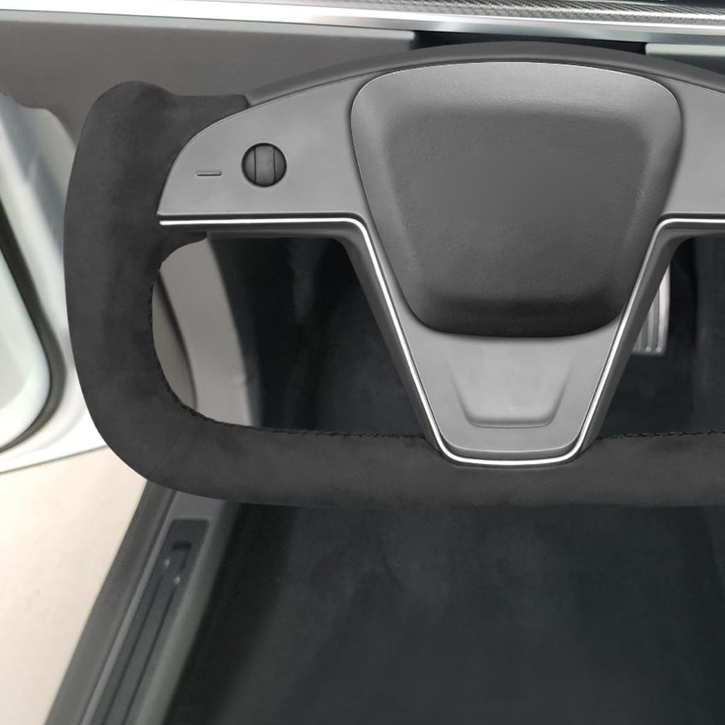 Yoke Steering Wheel Cover for Tesla Model S & Model X