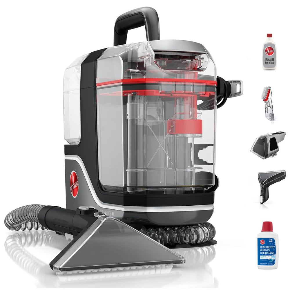 Hoover CleanSlate Plus Portable Carpet + Upholstery Spot Cleaner Machine