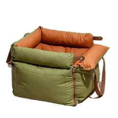 1 Portable Pet Car Seat, Easy to Clean Small to Medium Dog Travel Carrier, Kennel
