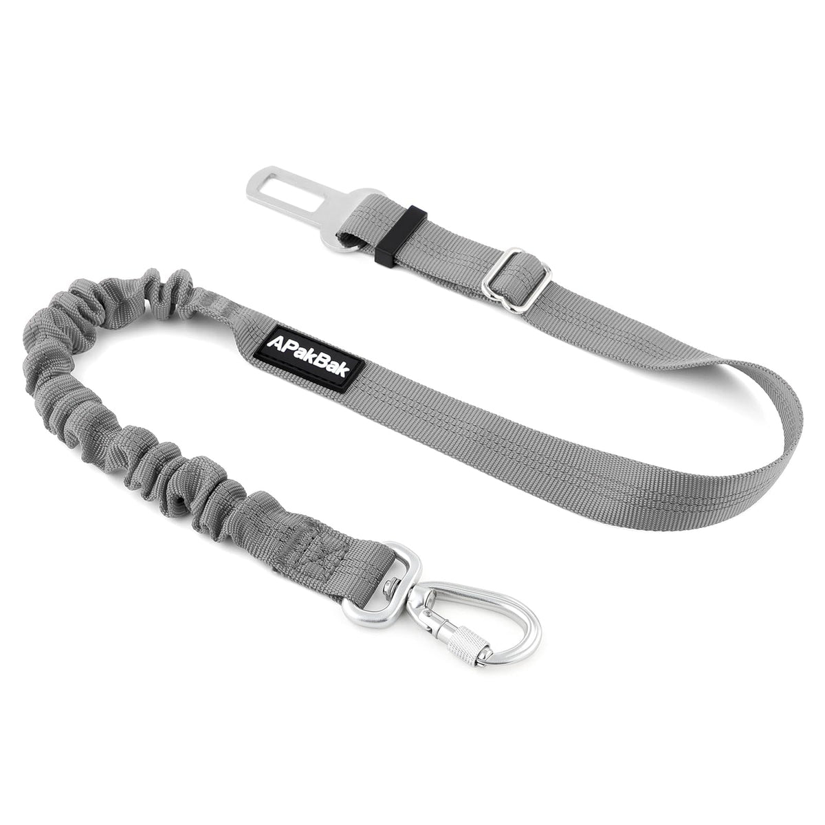 APakBak Dog Seat Belt for Car, Car Harness with Locking Aluminum Hook