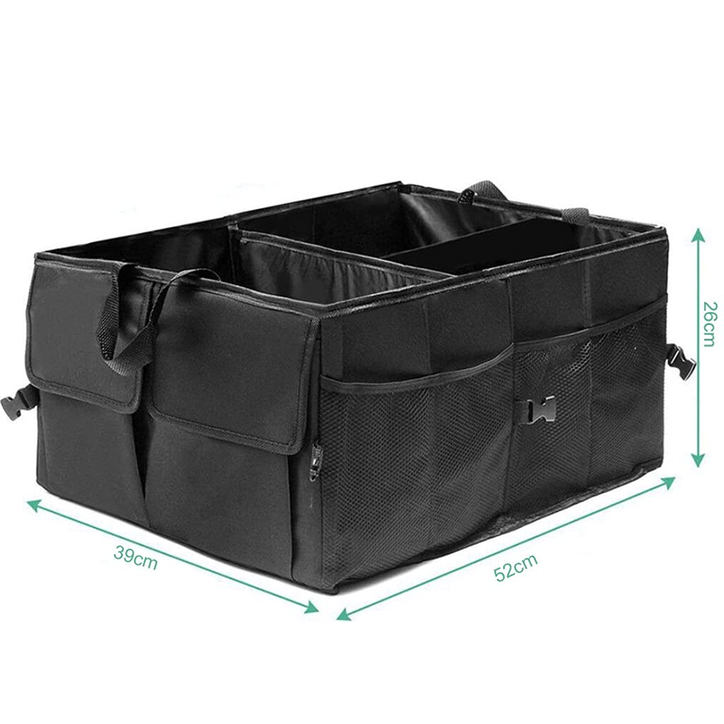 Foldable Car Trunk Organizer for Travel & Cargo Storage