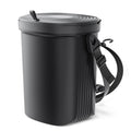 Waretary Car Trash Can with Lid, Leakproof Silicone, 2 Gallon