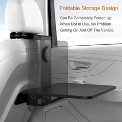 Multifunctional Foldable Car Seat Tray Table with Phone Holder