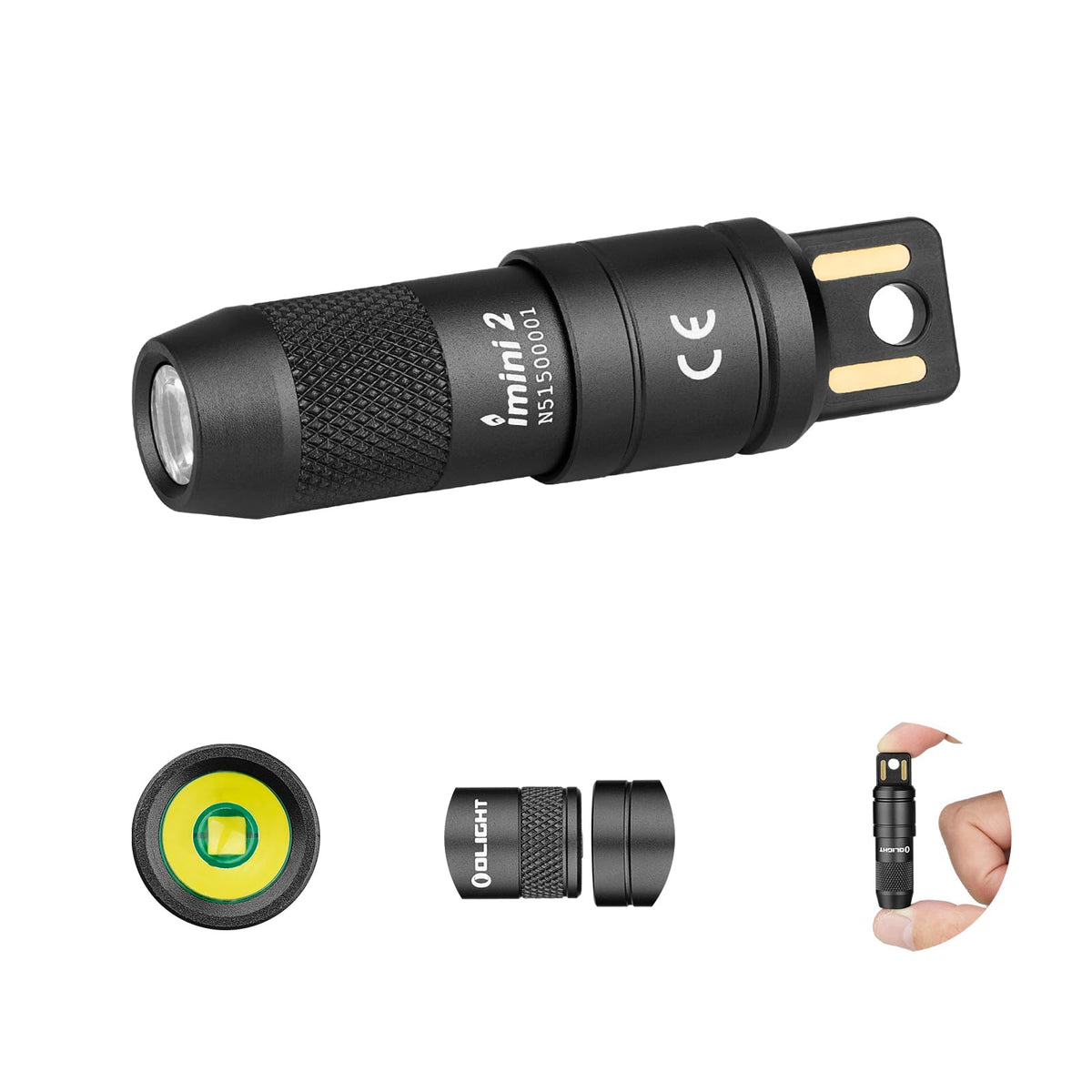 OLIGHT IMINI 2 Rechargeable EDC Keychain Mini Flashlight