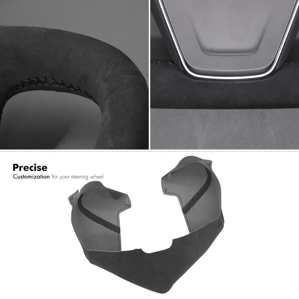 Yoke Steering Wheel Cover for Tesla Model S & Model X