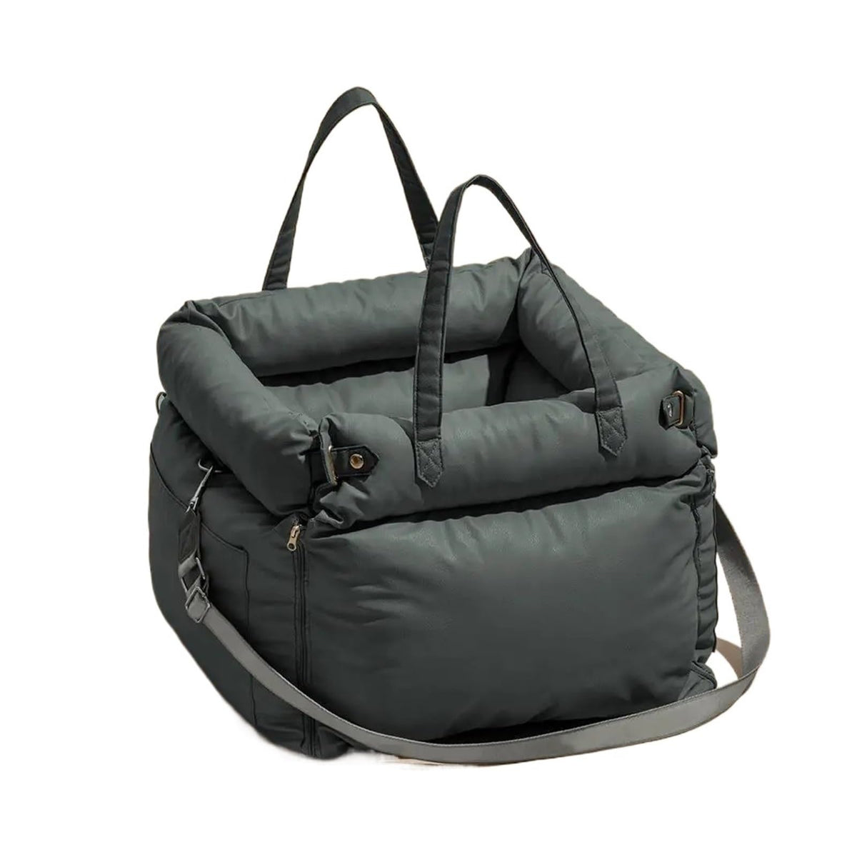 1 Portable Pet Car Seat, Easy to Clean Small to Medium Dog Travel Carrier, Kennel