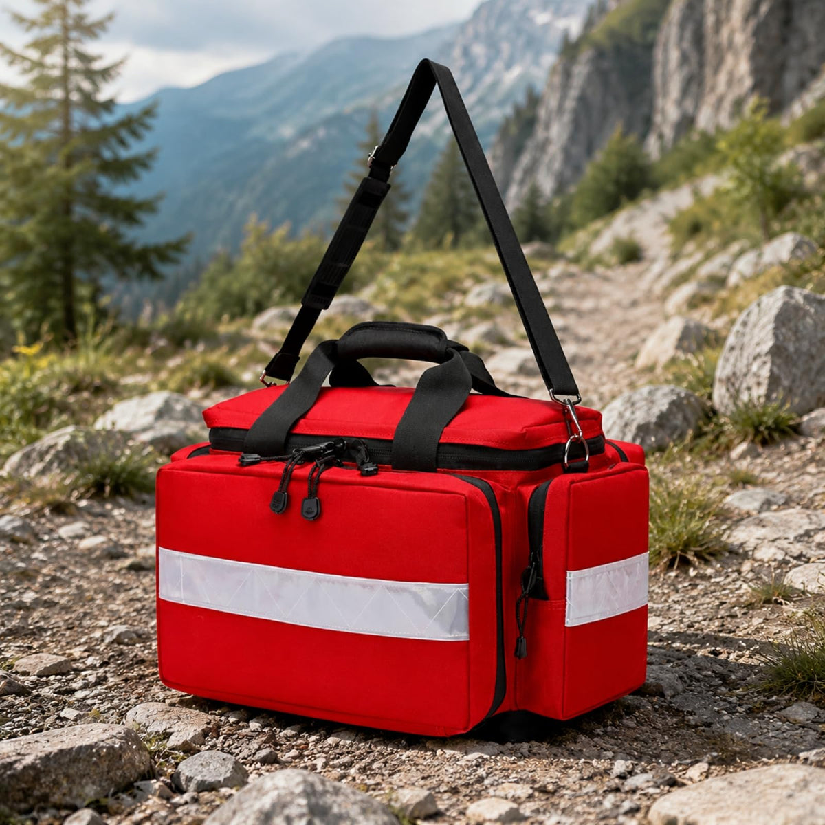 Adjustable Emergency Response Bag for Workplace Preparedness