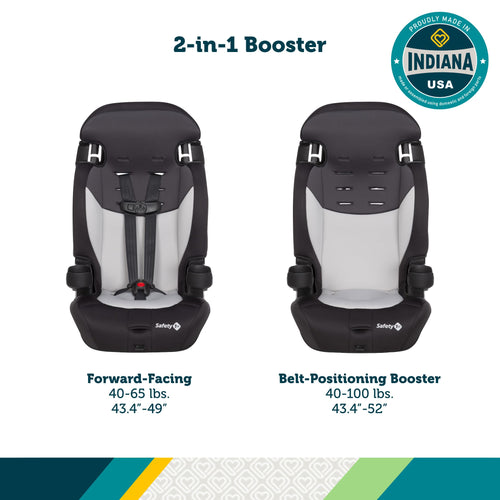 2-in-1 High Back & Belt-Positioning Booster Car Seat