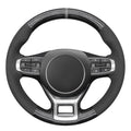 Hand-Sewn Steering Wheel Cover for Kia Stinger 2018–2021