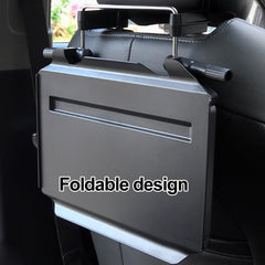 Foldable Car Back Seat Tray Table for Food, Drinks & Laptop