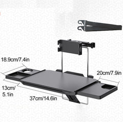 Foldable Car Back Seat Tray Table for Food, Drinks & Laptop