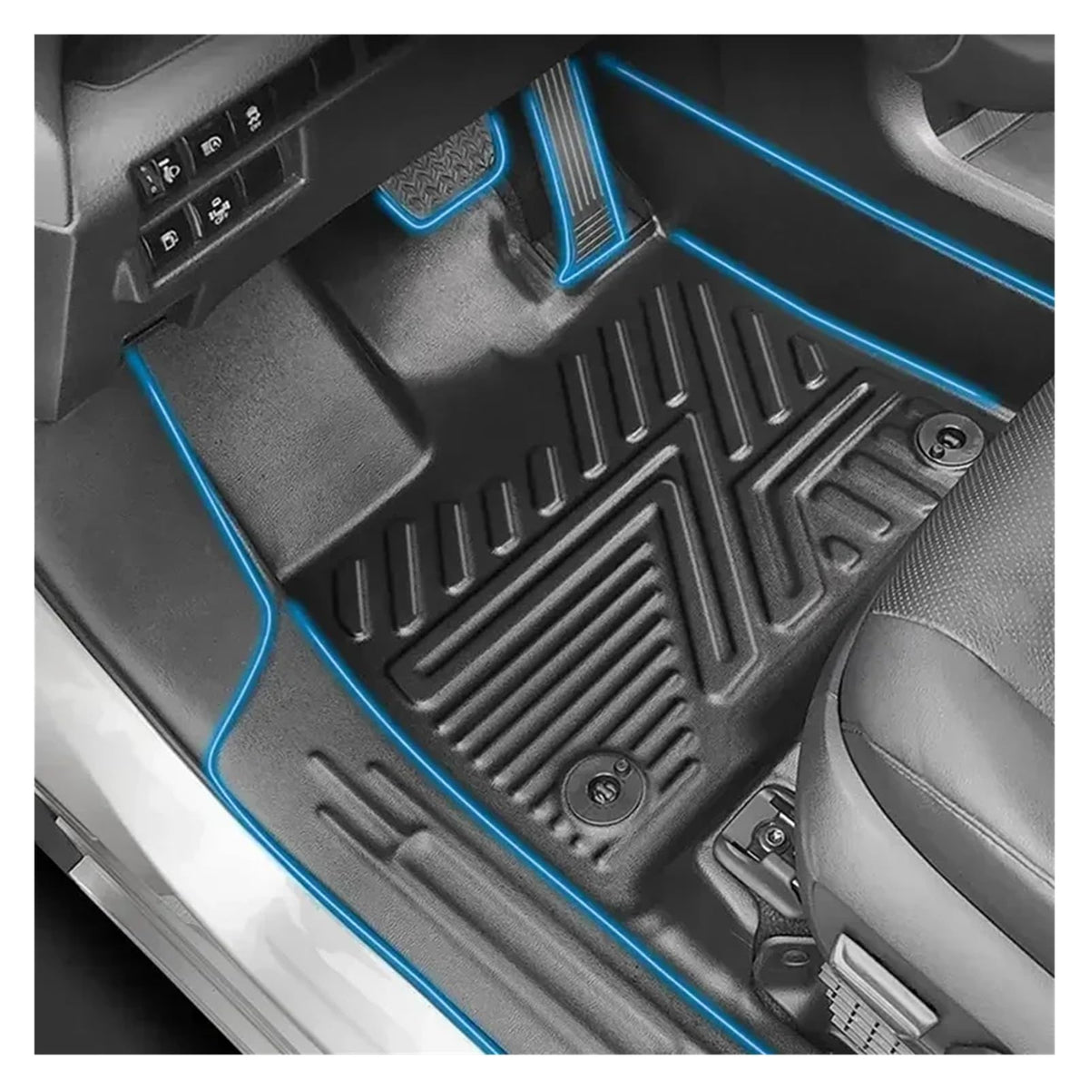Waterproof TPO Car Floor Mats for Toyota Corolla 2018–Present