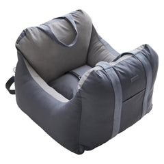 Waterproof Dog Car Seat with Cushioned Support for Small & Medium Dogs