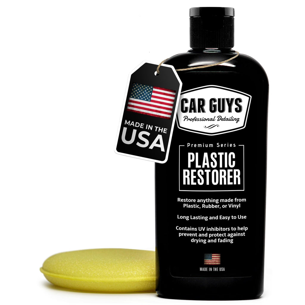 Plastic, Rubber & Vinyl Trim Restorer with Foam Applicator